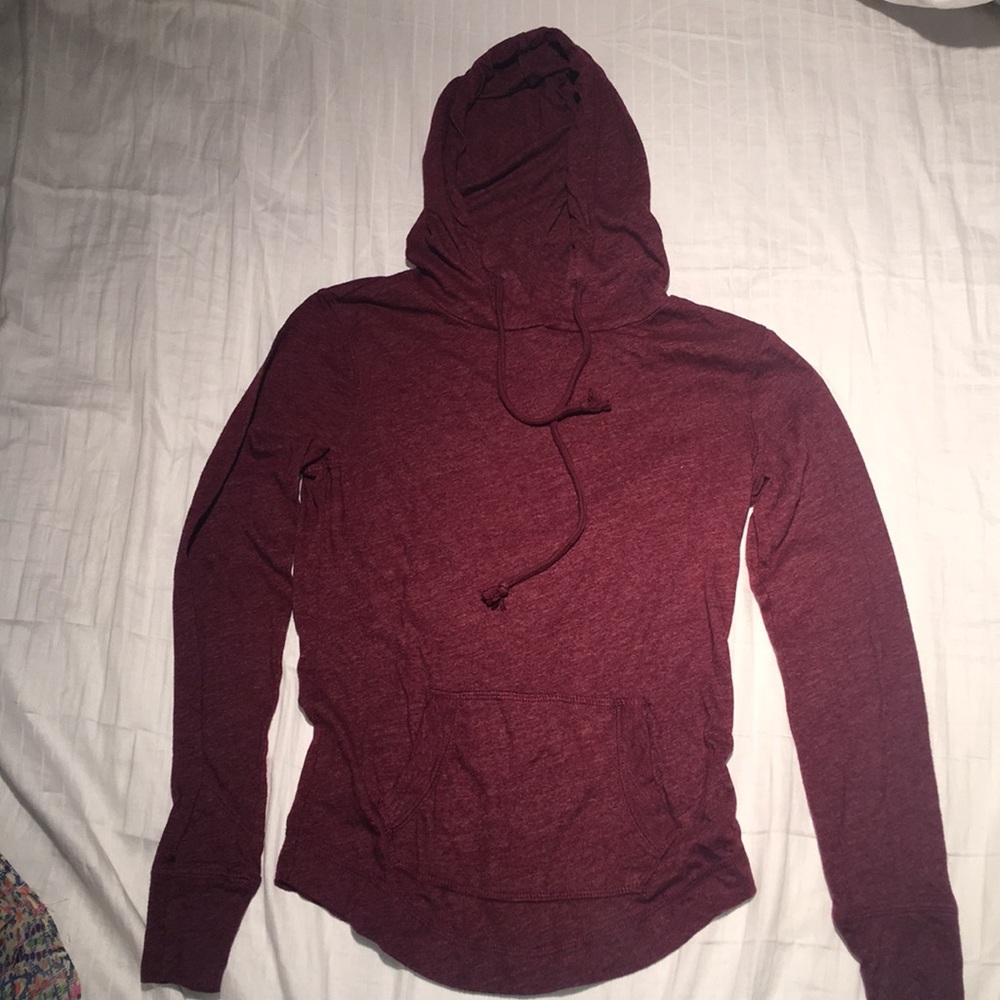 Burgundy Hoodie